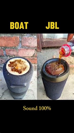 Coca cola Test - Jbl vs boat #jbl #boat #bass