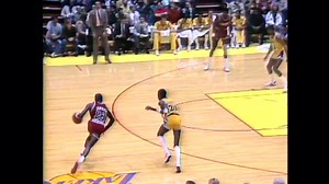 2.6M views · 11K shares | On this day in 1984, Michael Jordan & Magic Johnson faced off for the very first time in a Chicago Bulls / LA Lakers matchup in LA! #NBAVault | NBA | Facebook