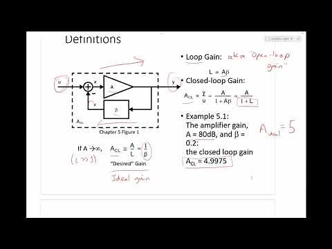 07 Feedback Preliminaries - Finding the Loop Gain