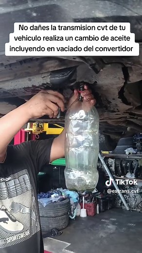 Guía de Cambio de Aceite para Transmisión CVT