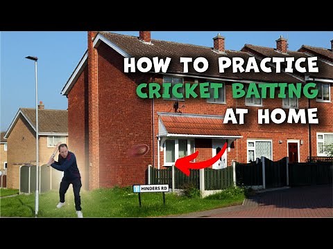 How to Practice Cricket Batting at Home | Serious Cricket