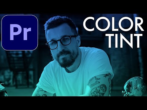 How to add Color Lens Filter Tint Effects to your Videos in Adobe Premiere Pro CC (Tutorial)