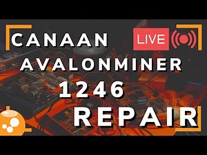 Canaan AvalonMiner 1246 ASIC Repair - Bitcoin ASIC Hashboard Repair - 059