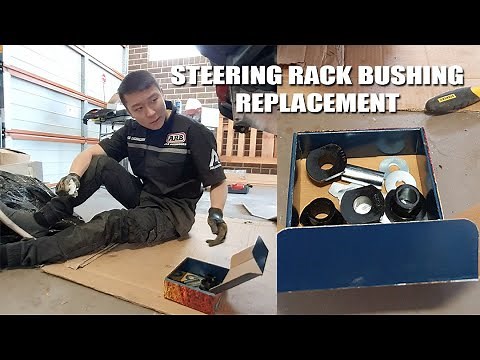 How to Replace Steering Rack Bushing on Toyota Landcruiser 100 series