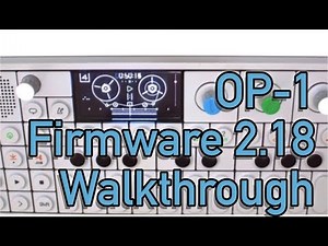 The New OP-1 Firmware Song - Highlights Demo