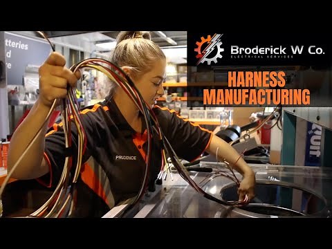 Harness Manufacturing - Broderick W Co