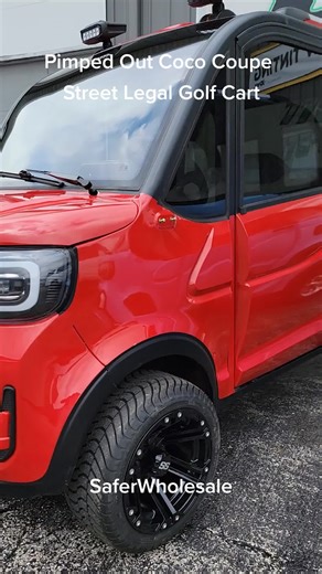 Pimped Out Golf Cart Customization by Coco Coupe