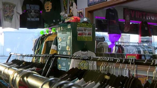 NFL memorabilia fills this must-visit Green Bay vintage shop