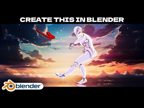 How to Create Stunning Anime Style Renders in Blender🌿....