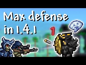 Terraria - 1.4.1 Maximum defense (finally above 200!)
