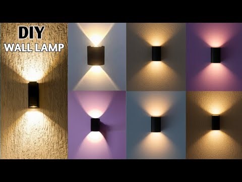DIY Wall Lamp Ideas 💡 | Simple Home Decoration That Looks Expensive