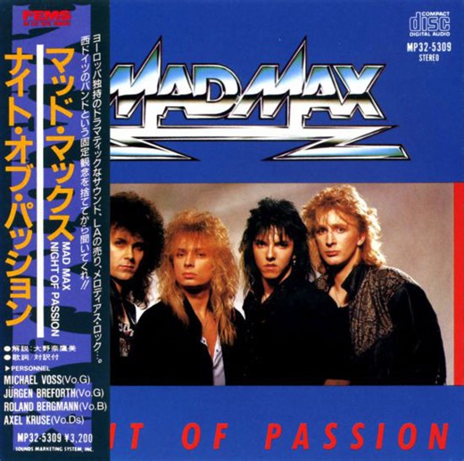 Mad Max - Night Of Passion