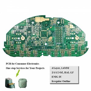 [Hot Item] One-Stop Solution for Customized Irregular Design OEM HDI Treadmill PCB for Medical