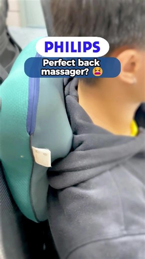 Multi-use, portable comfort! 💆‍♂️ Philips for your back relief! Portable and easy to use! Click the yellow basket to order! #philipsmassager #philipsbackmassager #GiftIdeas #backpain #massagerreadywithphilips #philipsmassageph #backpillowmassager