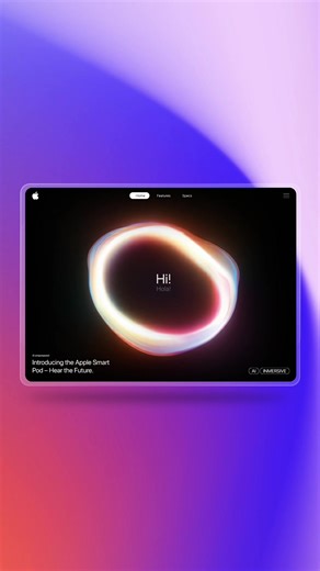 Creative 3D App Design Inspired by Apple Products