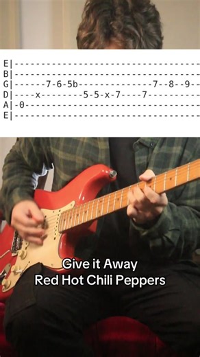 Give it Away - Red Hot Chili Peppers Guitar Tutorial