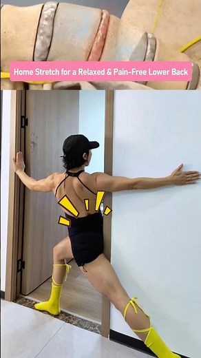 Quick and Easy Home Stretch to Reduce Lower Back Tension in Just One Minute