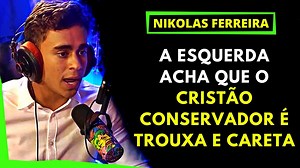 921K views · 67K reactions | A Esquerda acha que Cristãos são Trouxas e Caretas !! E Eles estão em todas aréas da sociedade querendo influenciar através de Filmes, Séries e Novelas com conceitos Imorais... Nikolas debate também sobre Esquerda e Feminismo, ASSISTA: https://youtu.be/Tjs1F_gD30Y | Christian Sonic | Facebook