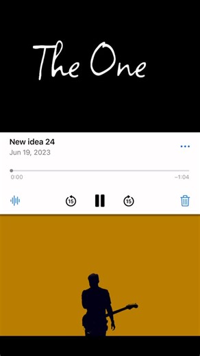 Two years ago today, a new idea came to me out of nowhere. I recorded it on my phone and here’s the voice memo— not really knowing what I was saying or doing, just letting the moment speak. That raw idea became “Straight to You.” After writing “Happy” the concept and direction for my new project “The One” was clear. I was turning the page and moving forward. Embracing all the pain and hurt and using it to learn and grow - Everything happens for a reason. You can’t succeed without failure, you ca