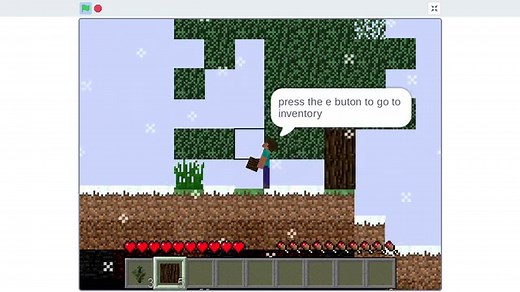 MINECRAFT PAPER EDITION ON SCRATCH