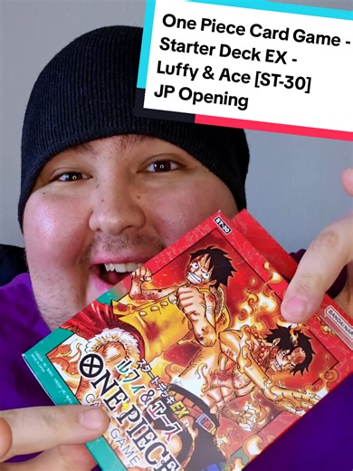 One Piece Card Game - Starter Deck EX - Luffy & Ace [ST-30] JP Opening #onepiececardgame #onepiece #onepiecetcg #luffy #ace