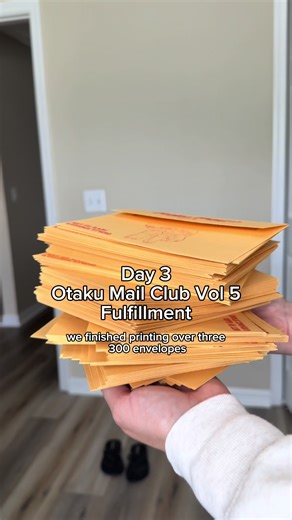Day 3 of Otaku Mail Club fulfillment✨ April Deadline is March 31st✨ | otaku