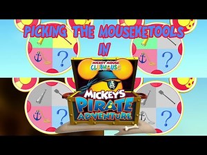 Picking The Mouseketools In Mickey's Pirate Adventure