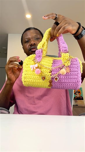 Crochet Coach Mini Rowan Inspired Bag