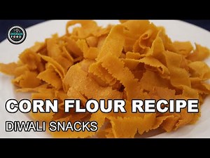 Corn Flour Recipe | Ribbon Pakoda | Crispy Pakoda | 2mins Snacks | Diwali Recipe