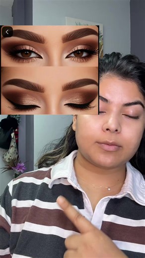 Let’s go back to 2016.!! #2016makeup #fullglam #cutcrease #cutcreasetutorial #brownsmokeyeye