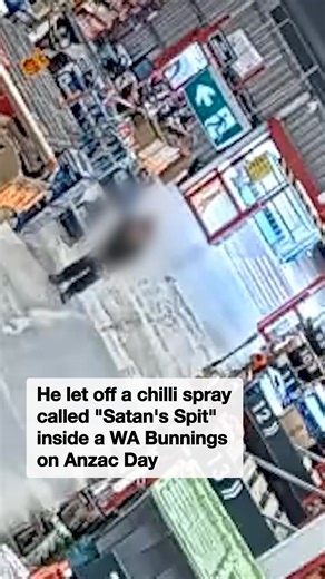 5M views · 12K reactions | The man responsible for spraying a chilli substance at Bunnings as a 'fart prank' has learned his fate. | News.com.au | Facebook