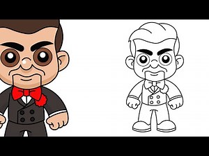 How To Draw Slappy | Goosebumps | Easy Drawing Step by Step | Art for Kids Drawing