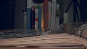 Close Up View Of Comic Book Macro View From Stock Footage SBV-338468594 - Storyblocks