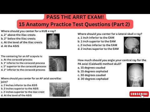 15 Important ARRT Radiography Anatomy Review Questions & Answers Part 2