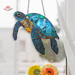Sea Turtle Acrylic Window Hanging, Turtle Acrylic Suncatcher, Turtle Ornament, Turtle Window Decor, Turtle Lovers Gift, Turtle Home Decor - Etsy