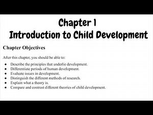 Ch. 1 Chapter Objectives & Introduction
