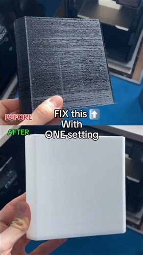 How to Fix Rough 3D Prints with Proper Extrusion Setting —Weekly 3D Printing Tips #shorts