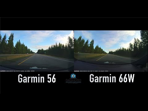 Garmin Dash Cam 56 vs 66W Side-By-Side Comparison | 140 vs 180 Degree Viewing Angle