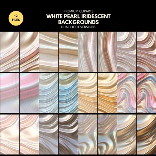 Iridescent Pearl Backgrounds | Luxury Wedding Foil Textures (digital Download) - Etsy