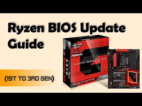 2020 ASRock X370 How to update BIOS for AMD Ryzen 2nd & 3rd Gen CPUs