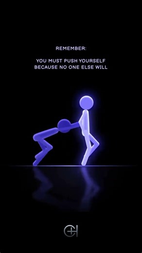 No one is coming. Push yourself or stay stuck. Comfort steals dreams. Discipline saves you. Now. Act