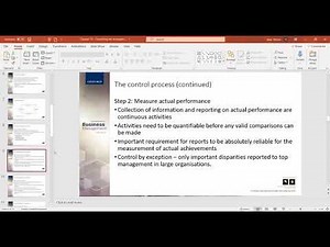 Chapter 10 Controlling the management process