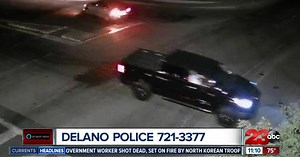 Delano Police search for a vehicle suspected of being used in a shooting
