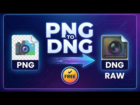 Convert PNG to DNG Online FREE | Best PNG to DNG Converter Tool | AllFileTools Tutorial