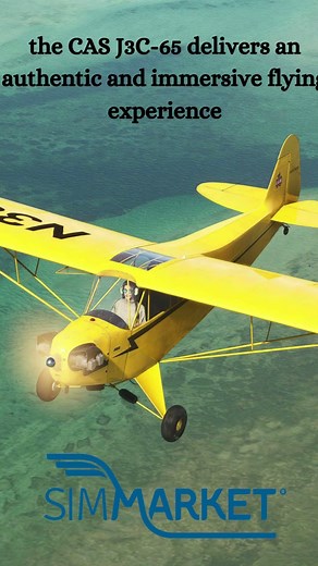 Fly the legendary Piper J-3 Cub in MSFS with Classic Aircraft Simulations.