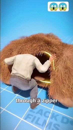 How The Snuffleupagus Costume Works 🤔‎