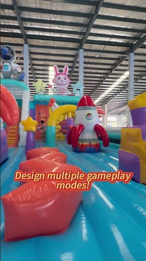 Commercial Grade Inflatable Bounce House with Slide Outdoor Waterproof Jumping Castle for Kids