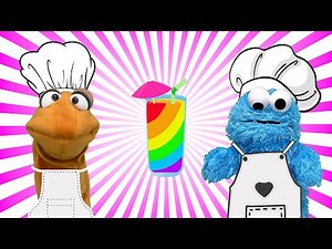 Φτιάχνουμε έναν φανταστικό χυμό ουράνιου τόξου| Η κουζίνα του Μίμη και του Κούκη