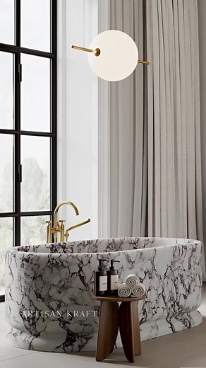 Artisan Kraft Marble Bathtubs: Luxury Redefined
