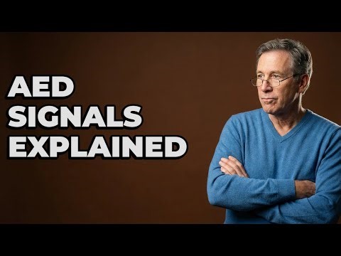 What Do AED Lights And Sounds Mean?